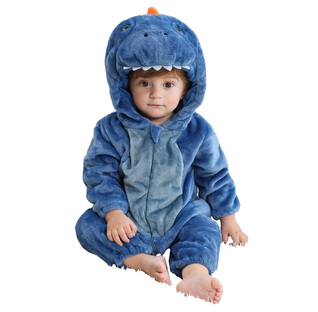חליפת תינוק דינוזואר כחול SNUGI
