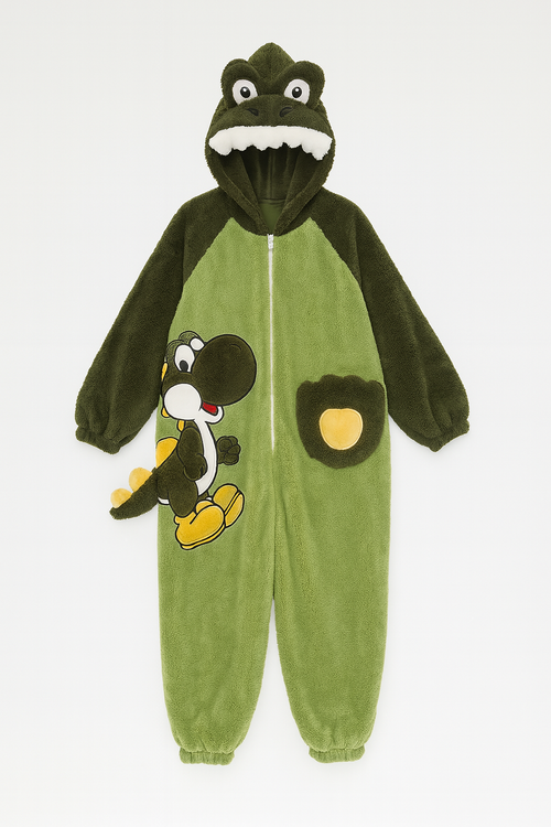 חליפת דינוזואר ירוק SNUGI