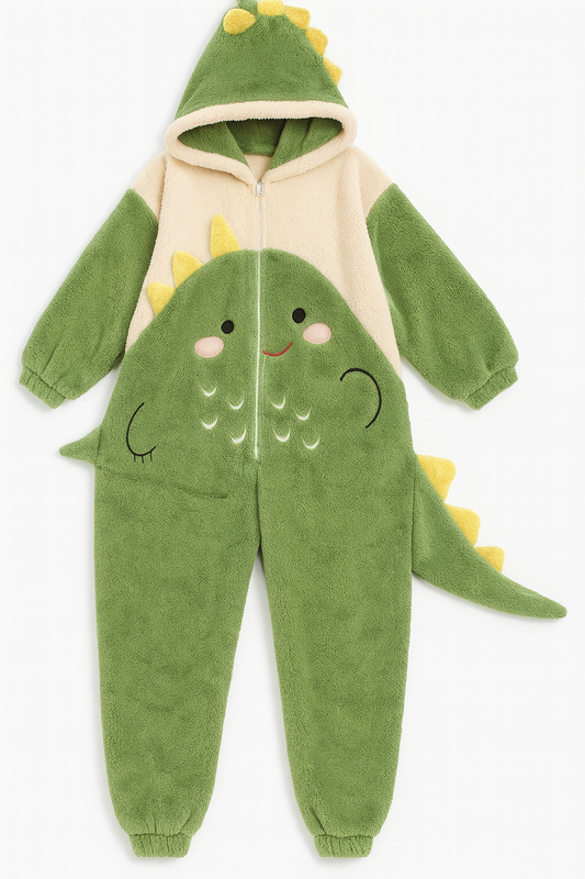 חליפת דינוזואר ירוק SNUGI