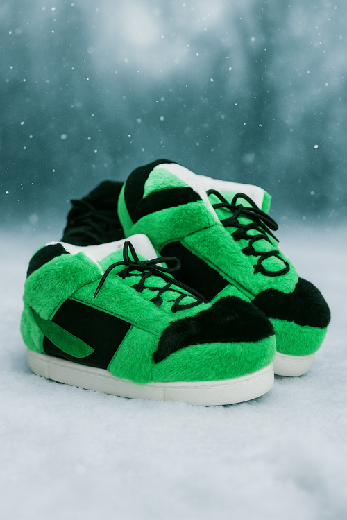 נעלי גורדן ירוקות מחממות לחורף