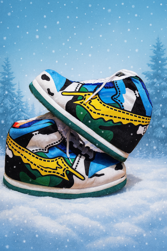 נעלי גורדן גרפיטי מחממות לחורף