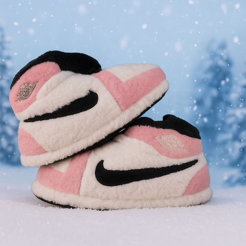 נעלי גורדן ורוד שחור מחממות לחורף