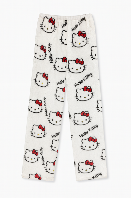 מכנסי הלו קיטי לבן