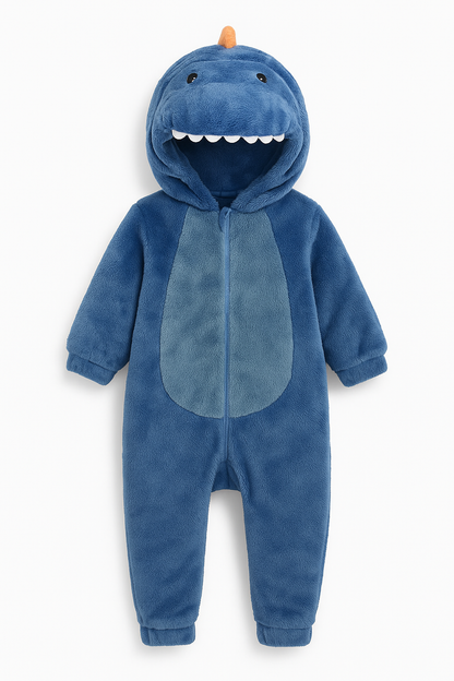 חליפת תינוק דינוזואר כחול SNUGI